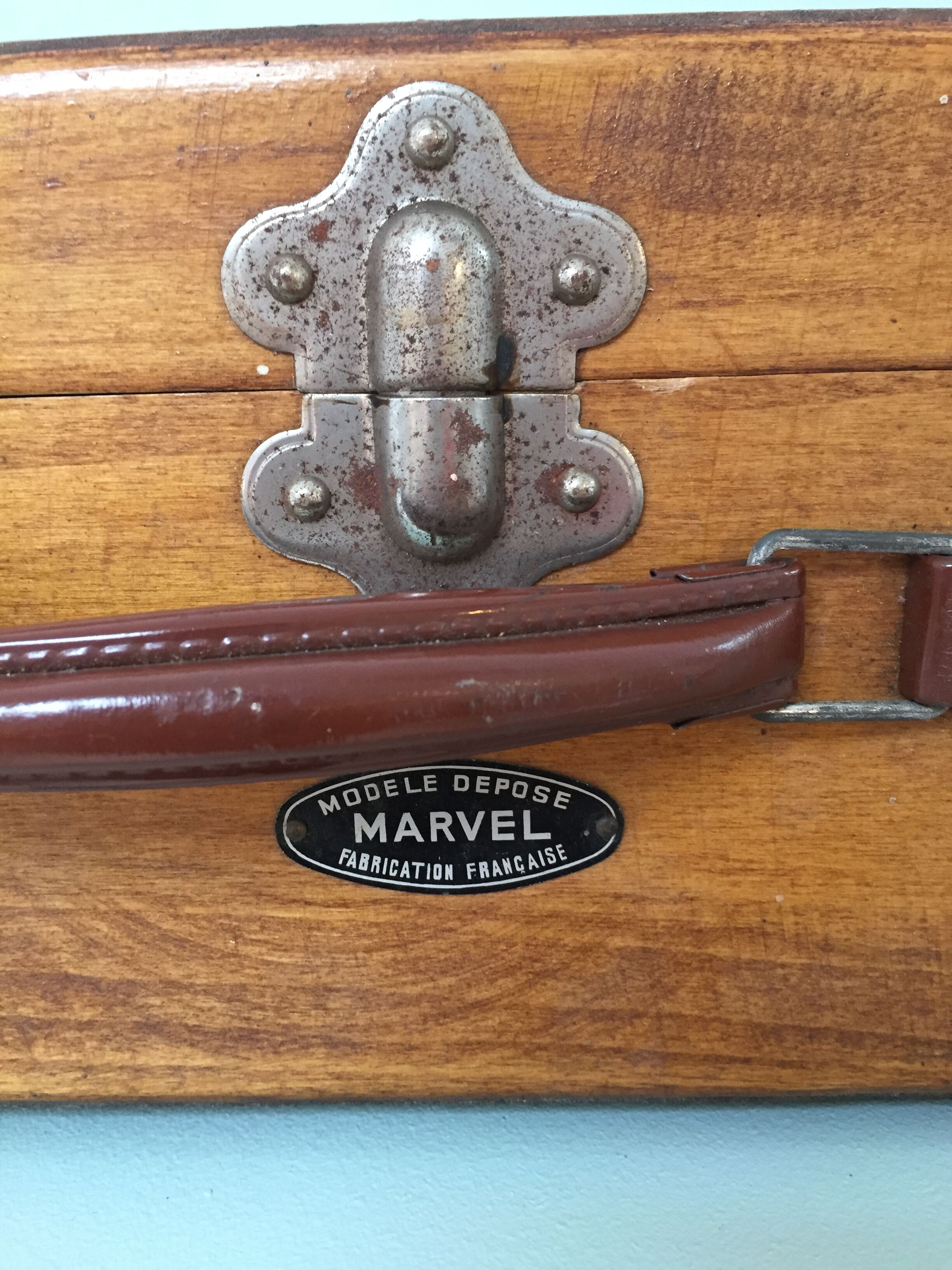 Valise pique nique vintage maison Marvel 1950