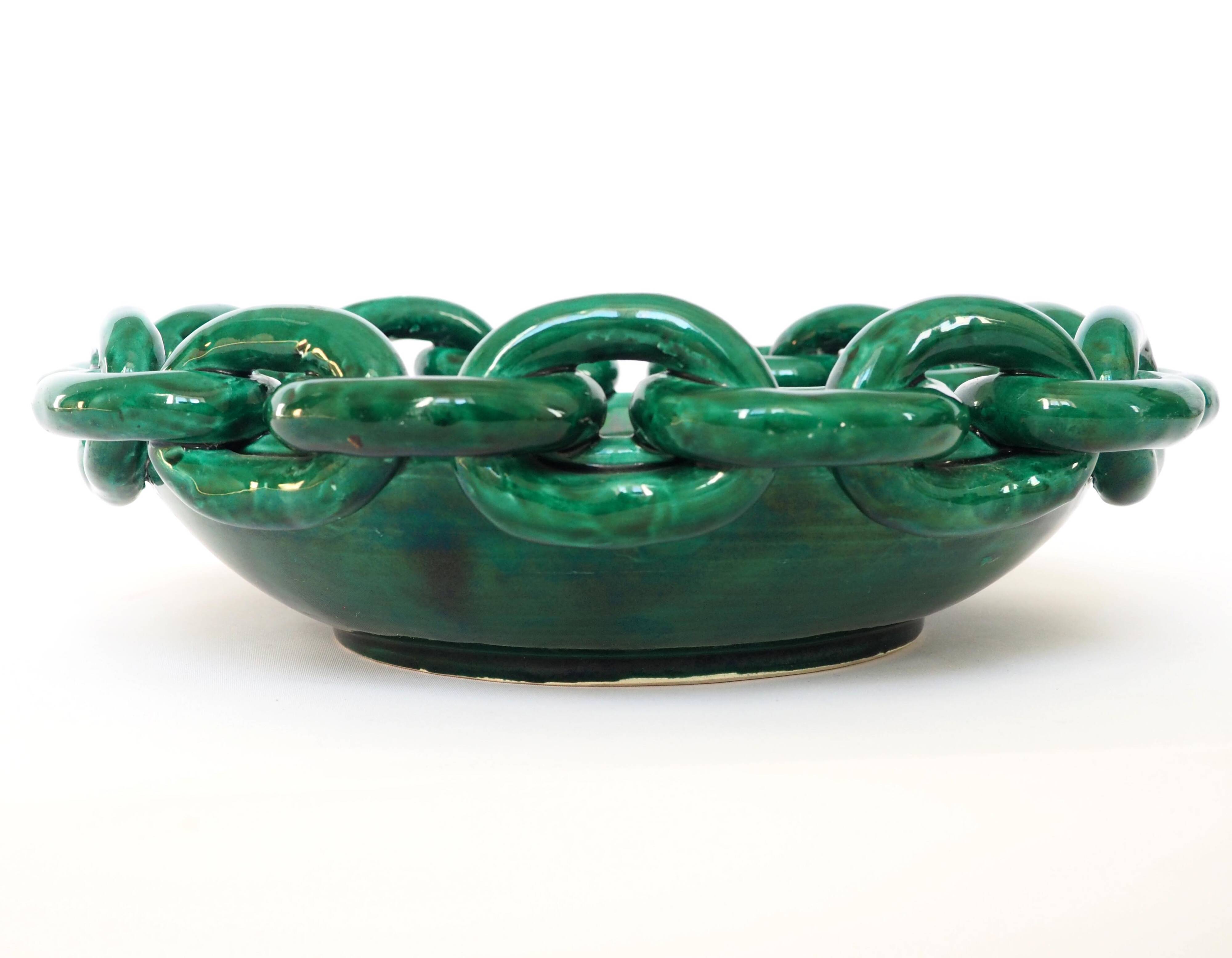 Large dish Daniel Vallauris