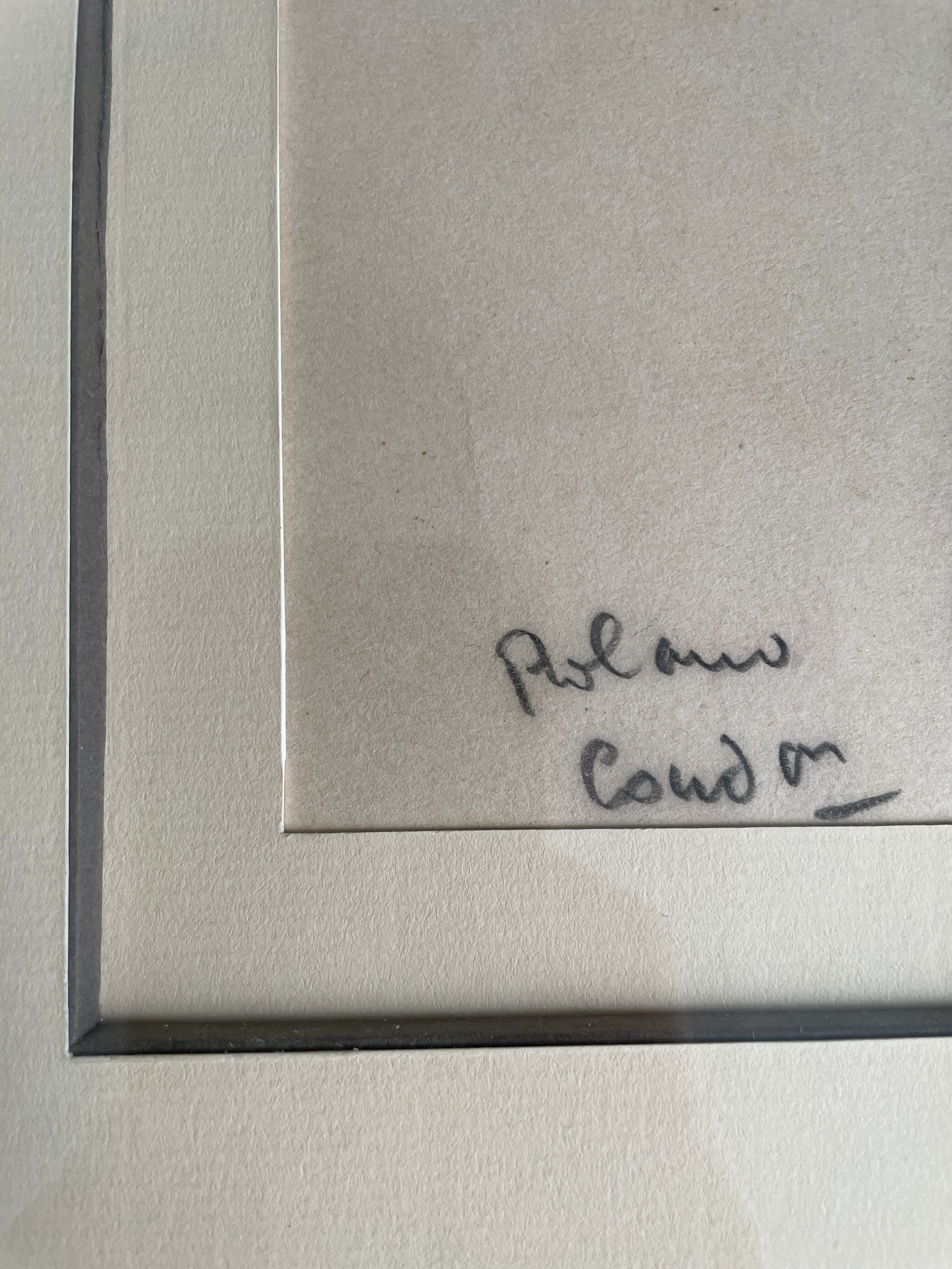 Charcoal drawing by Roland Coudon