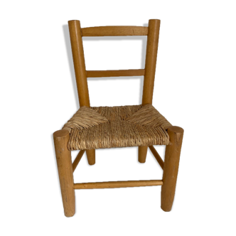 Vintage mulched child chair