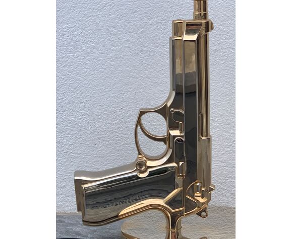 Lampe Bedside gun arme Beretta de Philippe Starck pour FLos, 2005 | Selency