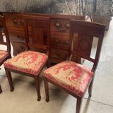 Lot of three antique chairs in perfect condition