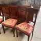 Set of three antique chairs in perfect condition.