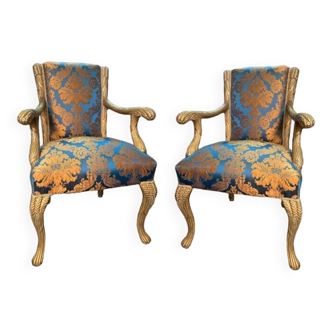 Armchairs Louis XV style