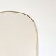 Miroir laiton vintage , H78cm