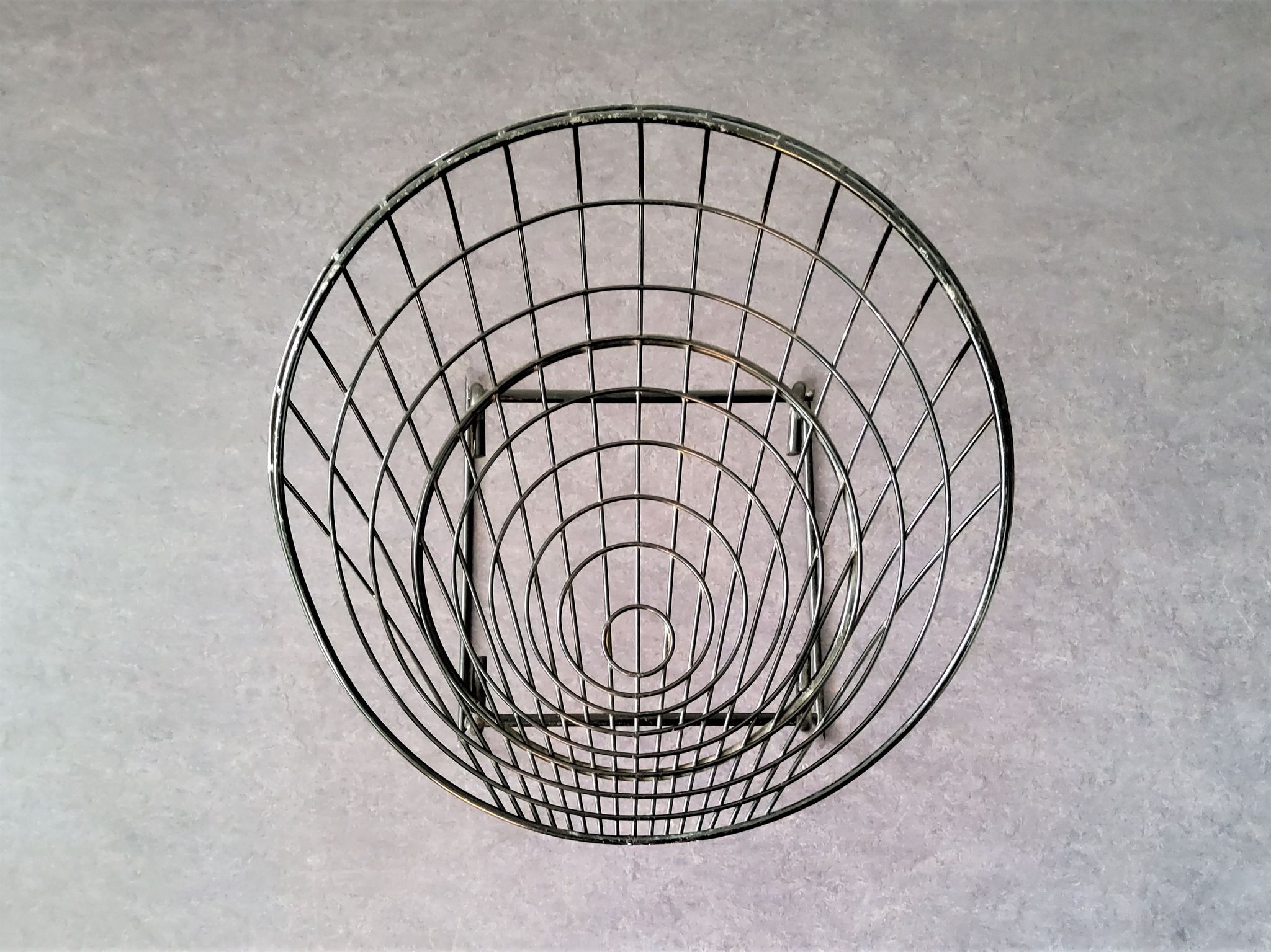 Black KM05 Wire Stool by Cees Braakman & Adriaan Dekker for Pastoe, 1960's