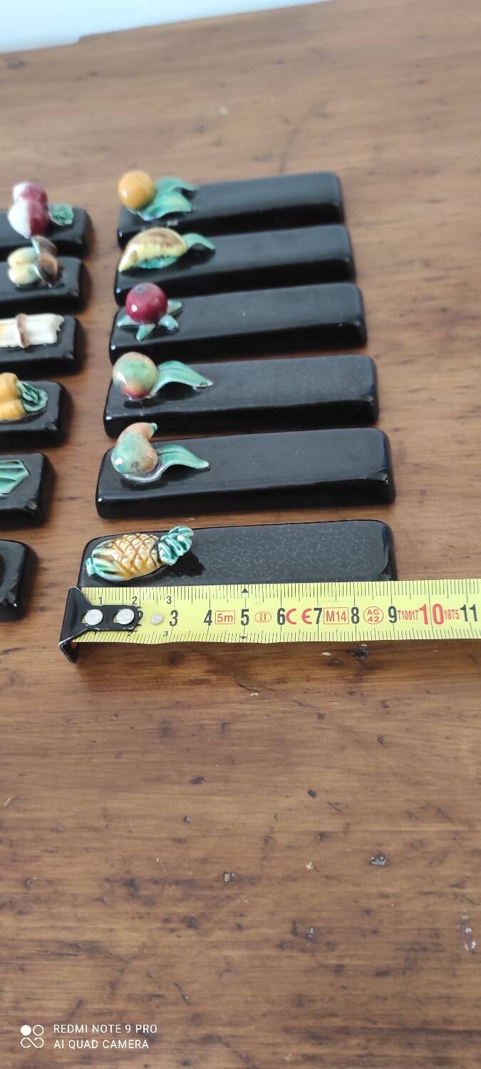 Ceramic knife holder set