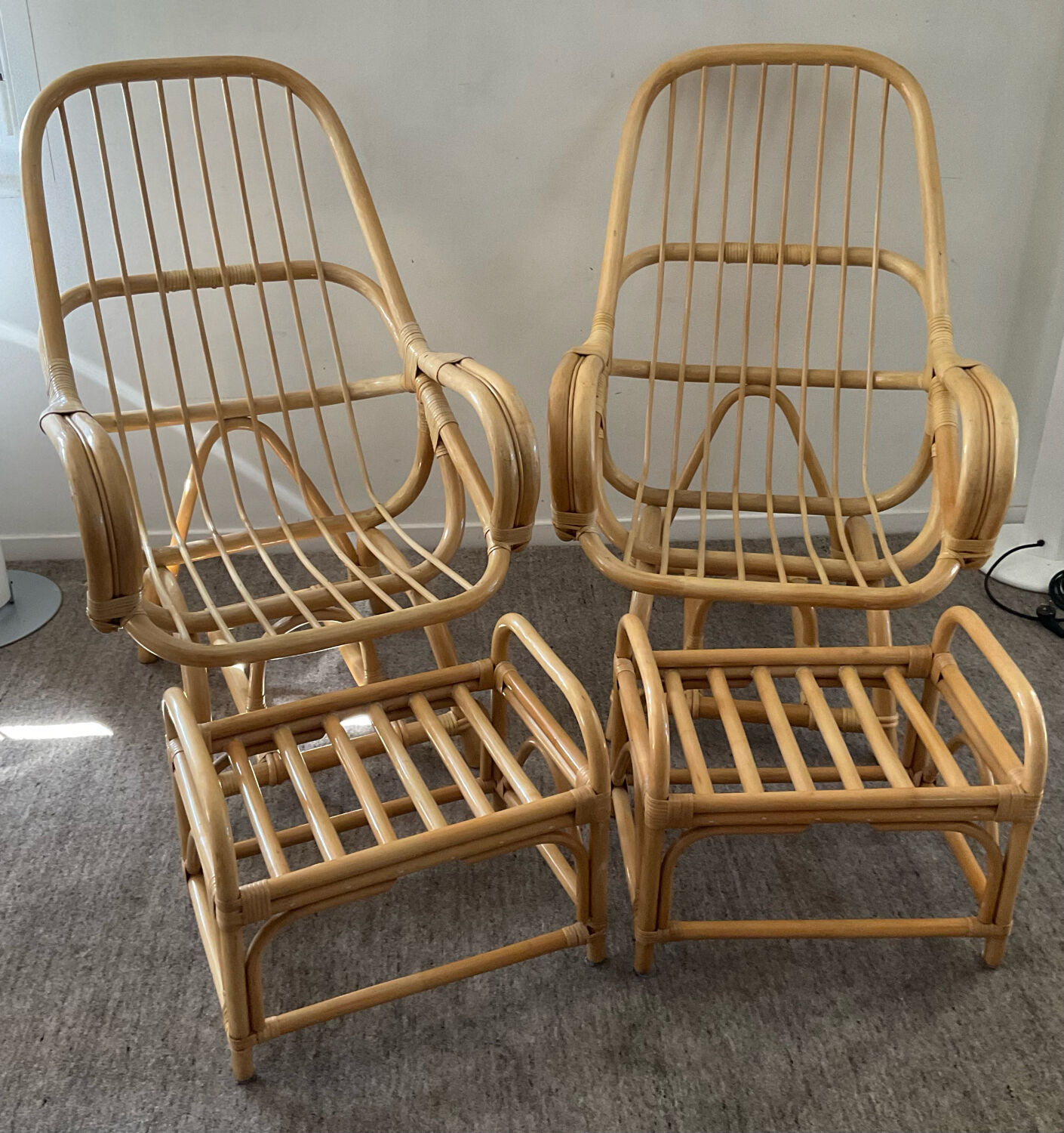Rattan ensemble from the 70s