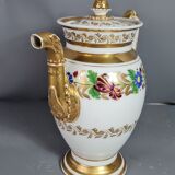 Coffee pourer porcelain old Paris era 1st Empire
