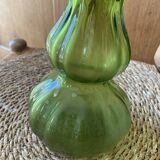 Vese en verre vert