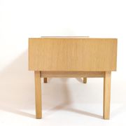 Small Scandinavian row in light wood from the 70s.