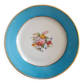 Sevres plate 18th? floral decor