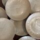 Service of 10 vintage stoneware fish plates from the village, made in France - stoneware plate with relief for serving fish.