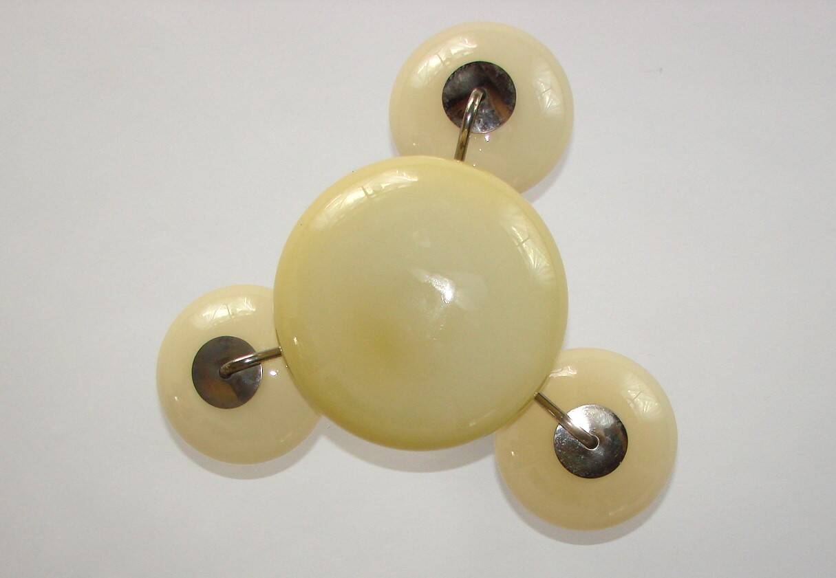 Art deco chandelier, 1940's.