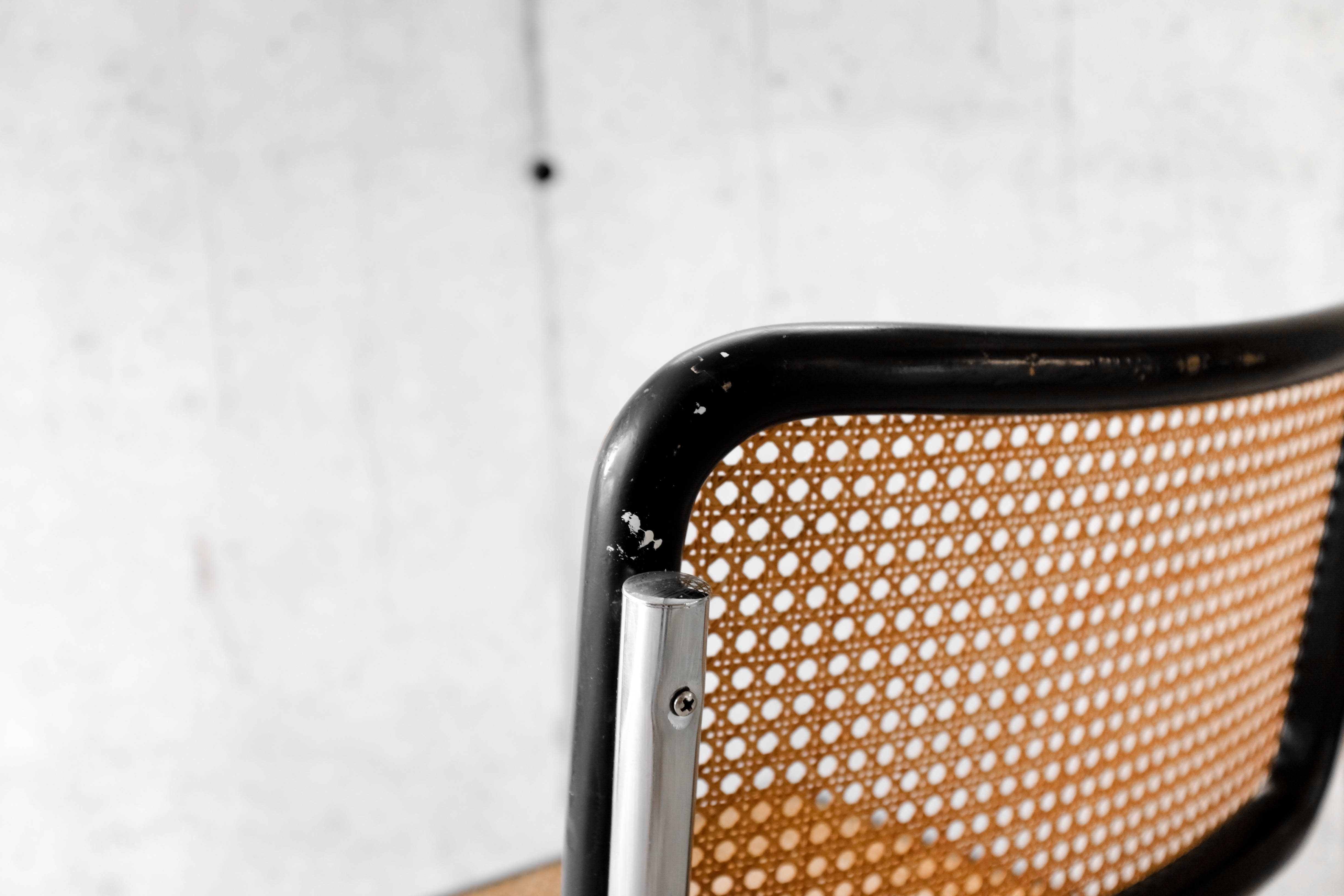 Cesca chair b32 black by Marcel Breuer