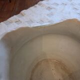 Jardinière in slipware signed by Gustave de Bruyn.