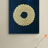 Abstract and textured painting