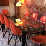 Table "LC6" created by Le Corbusier, Pierre Jeanneret and Charlotte Perriand edited by Cassina Italy