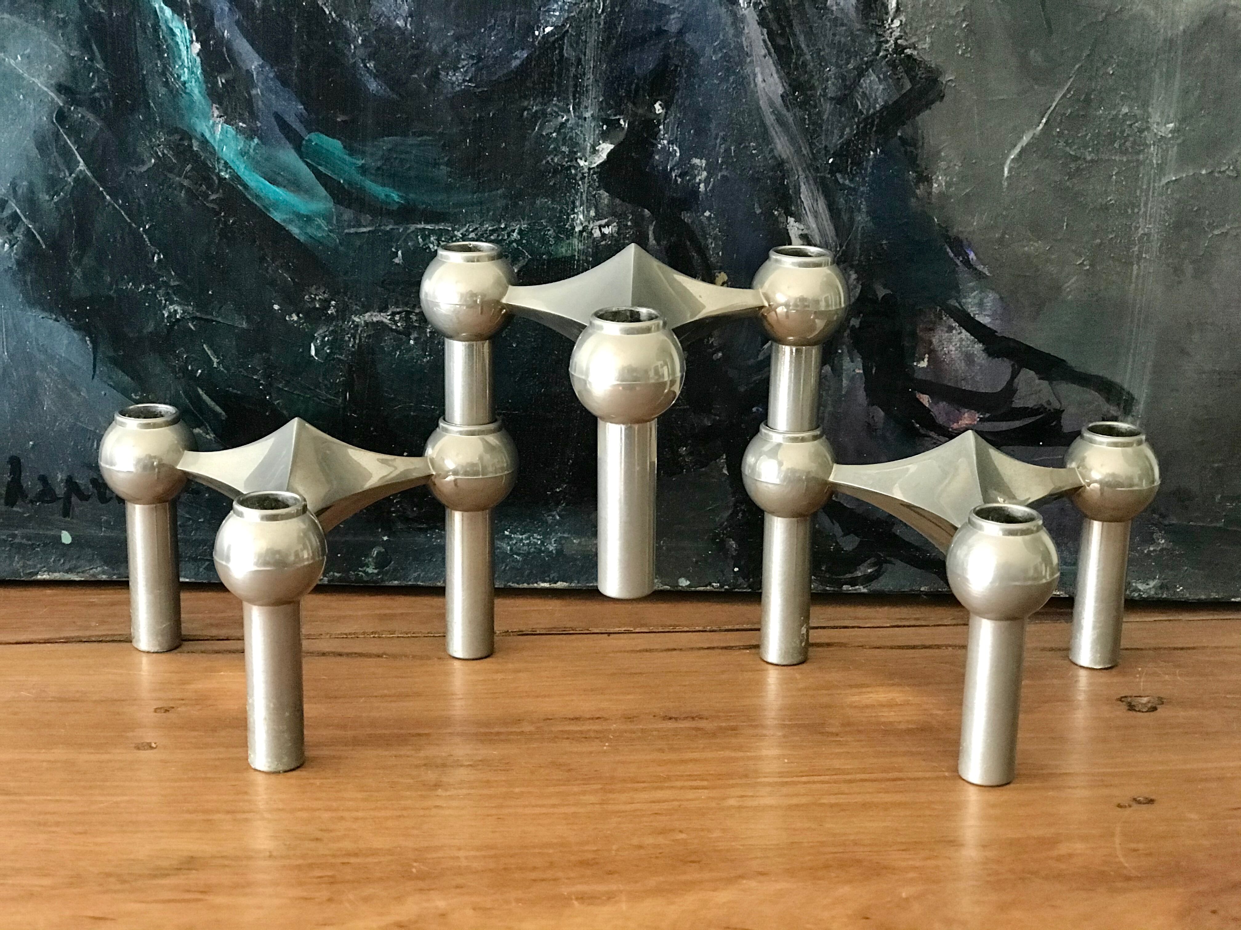 Bougeoirs vintage Nagel