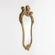 20th Century Belgian Baroque Mirror in Gilded Wood, 1950s