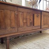 1950s modernist oak sideboard