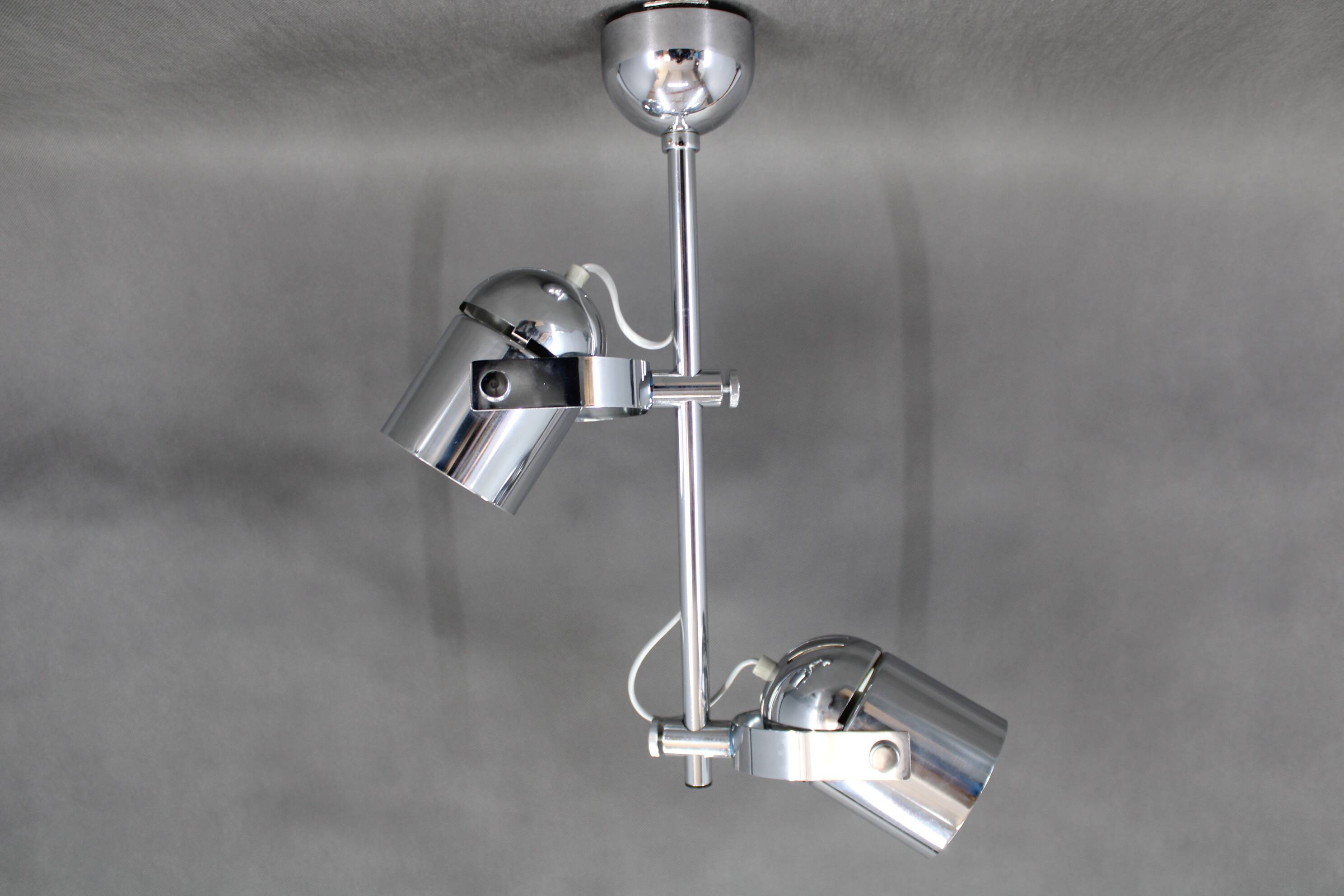 1960s Adjustable Ceiling Light Combi Lux designed by Stanislav Indra, Czech