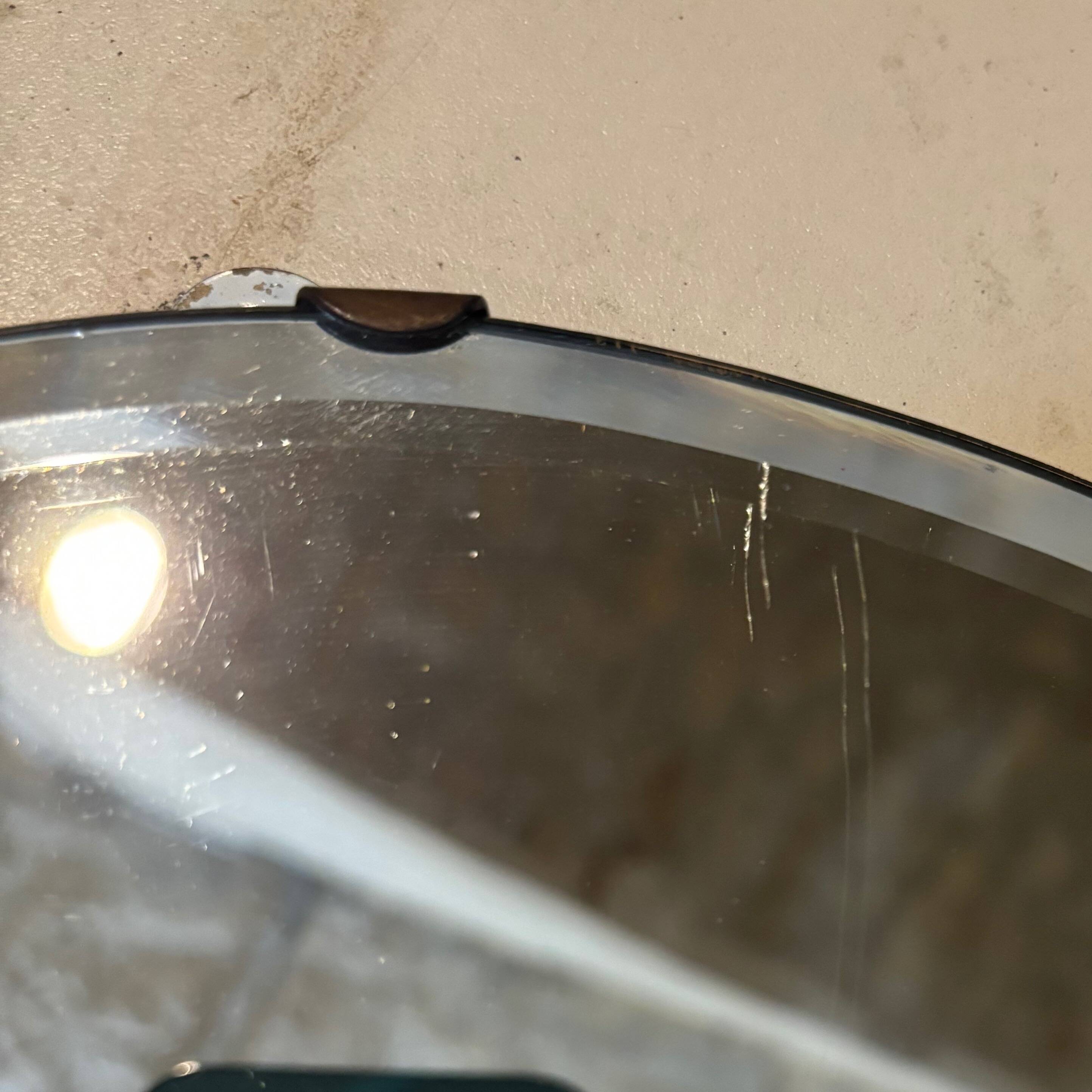 Beveled mirror in Art Deco style