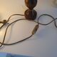 Lampe pied bois