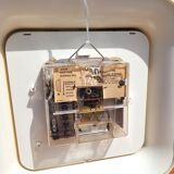 Large vintage Jaz wall clock 1970