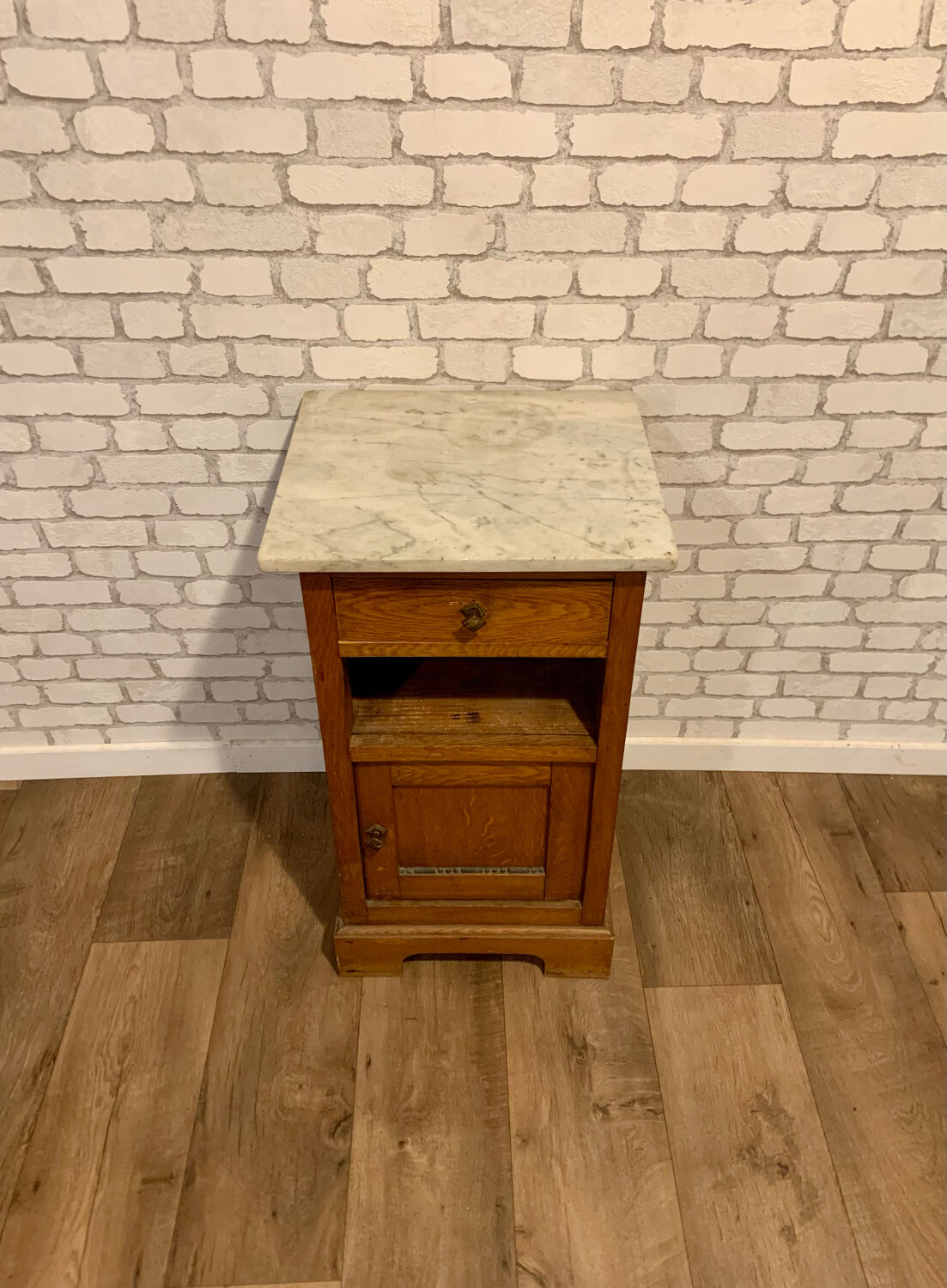 Antique bedside table 1950