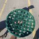 Woven ceramic basket type Vallauris