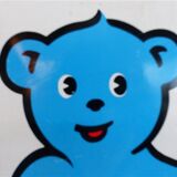 Butagaz bear enamelled plate