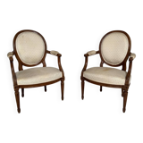 Pair of armchairs