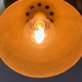 Set of three Vintage Golden Bell Scandi-Lamp Pendant Lamps 1960's Denmark