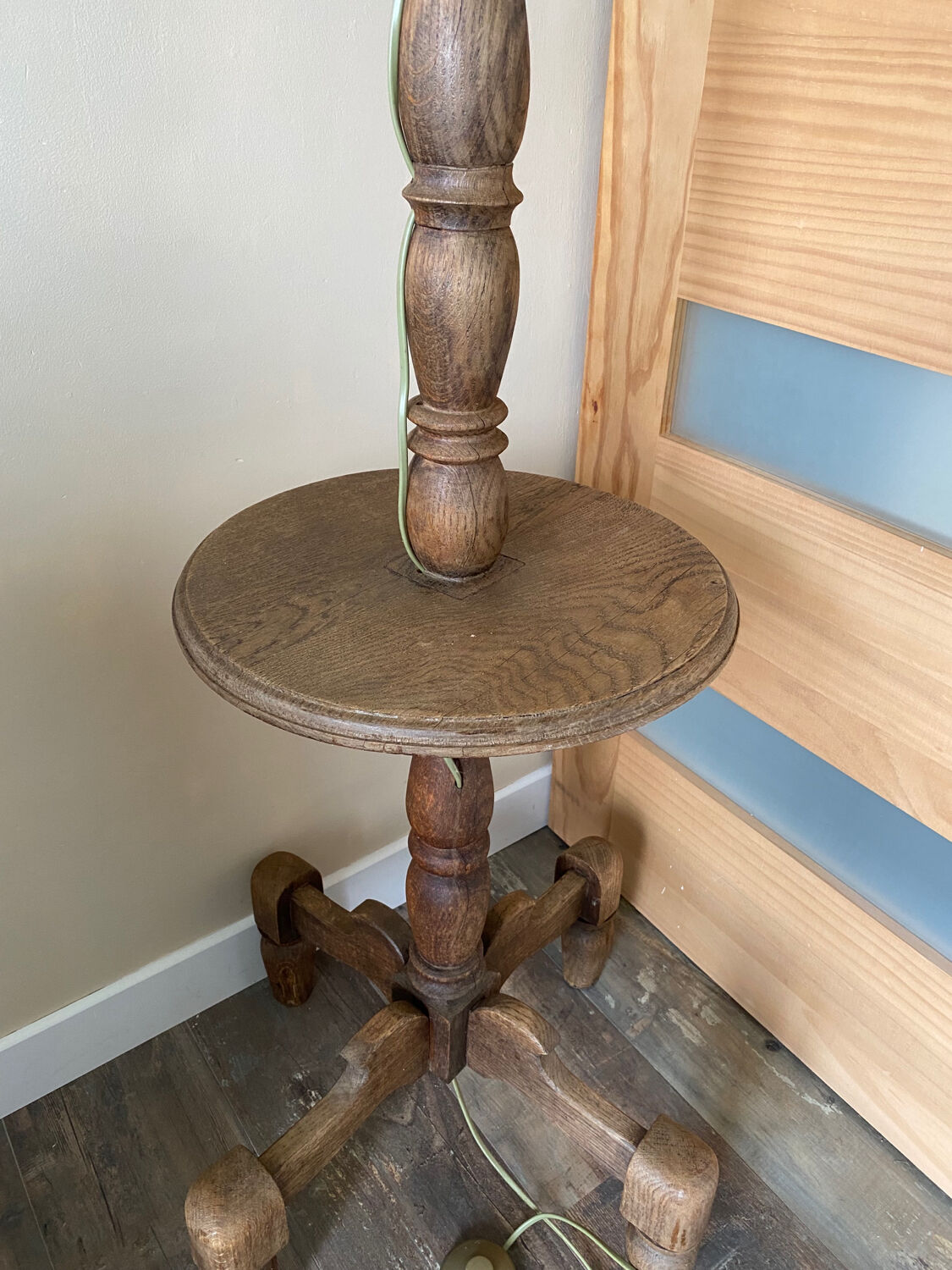 Vintage reading floor lamp