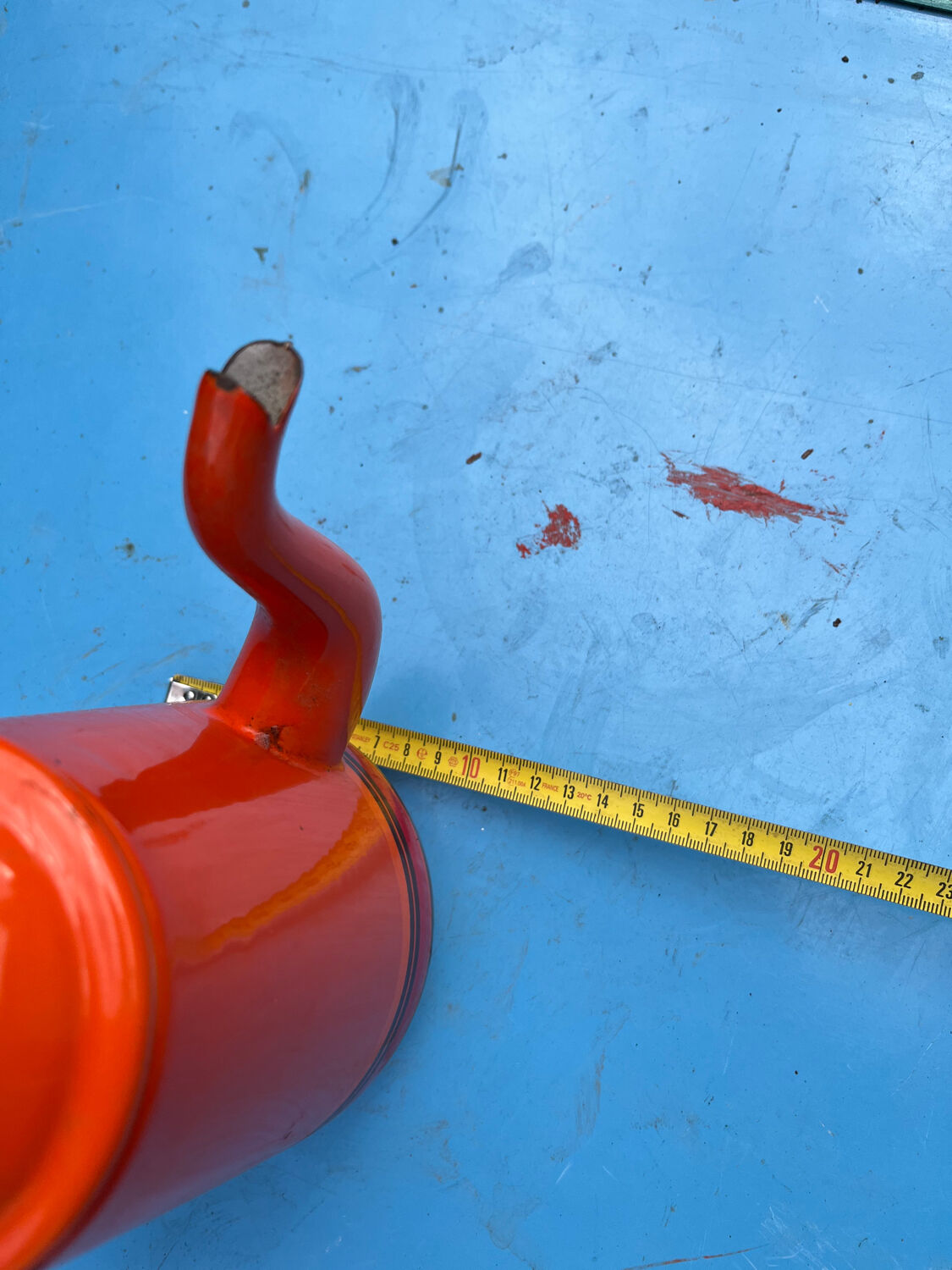 Enamelled coffee maker