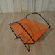 Vinyl door in orange scoubidou