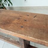 Wooden bench, 70s-80s