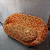 Vintage Bretz oval sofa