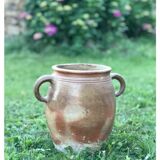 Glazed stoneware jar