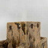 Vase en céramique brutaliste, années 1960