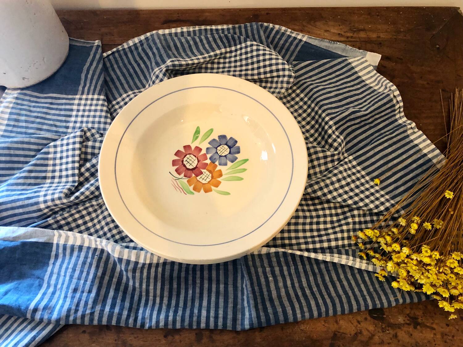 Luneville soup plates