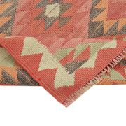 Turkish Handwoven Vintage Herki Kilim 96 cm x 315 cm