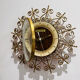 Horloge kiplé soleil vintage