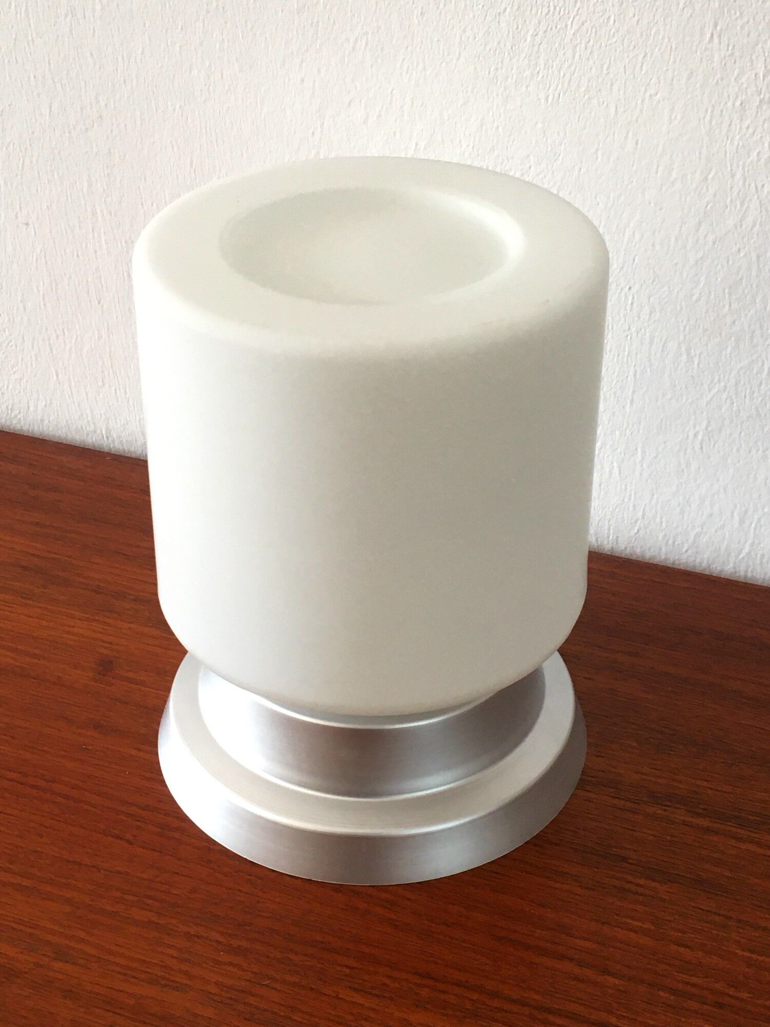 White opaline ceiling lamp