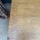 Renovated oak workbench island
