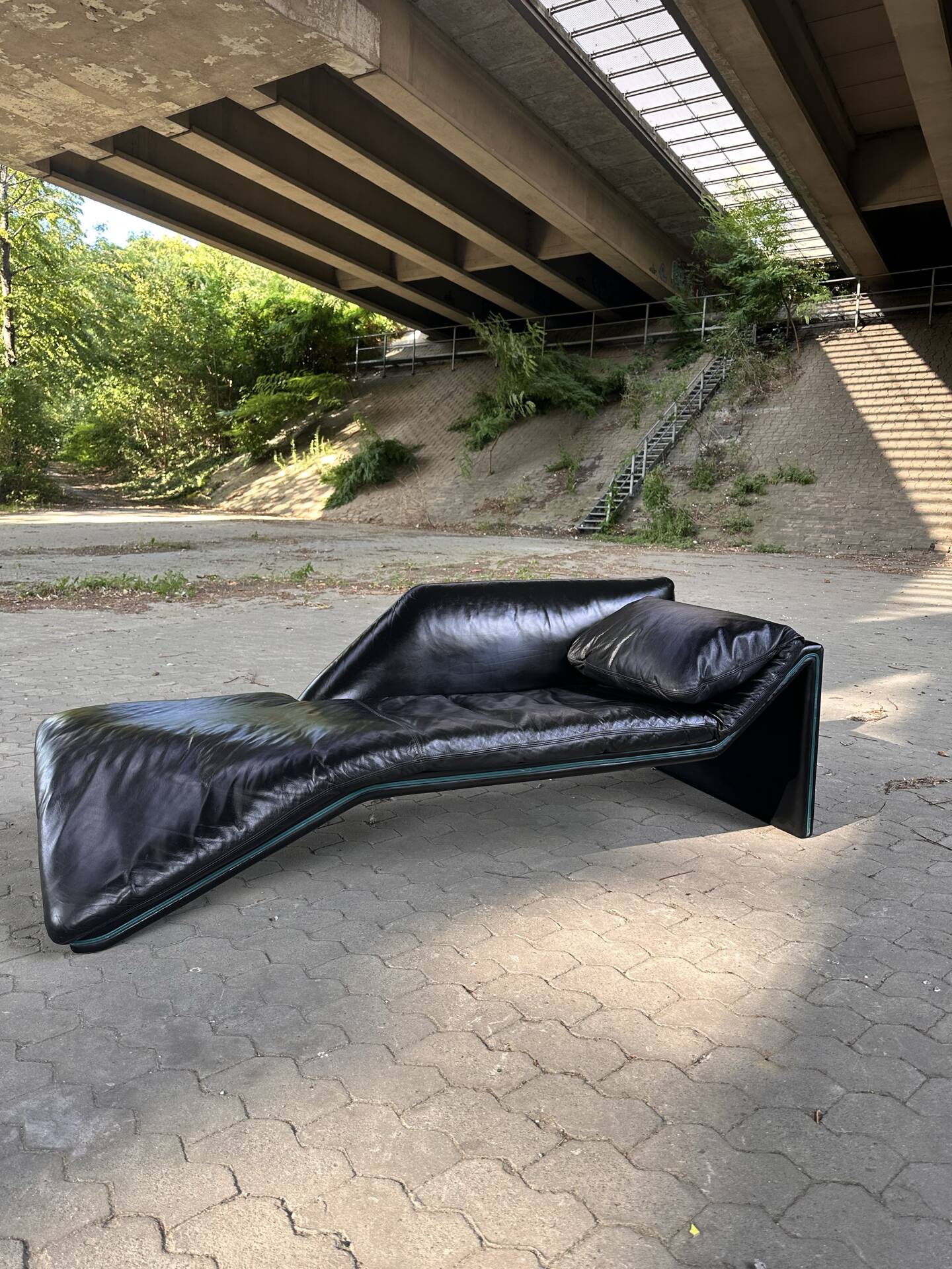 Chaise longue "Muse" – Jochen Flacke for E.Aigner – Germany, 1980