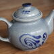 Rustic ceramic teapot glazed 1.4 L