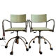 Pair of office chairs published by Segis in the 1980s