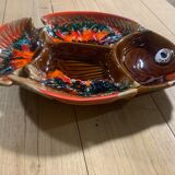 Plat vallauris poisson vintage